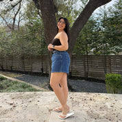 Heritage Denim Mini Skirt - Medium Wash *Clearance Sale*
