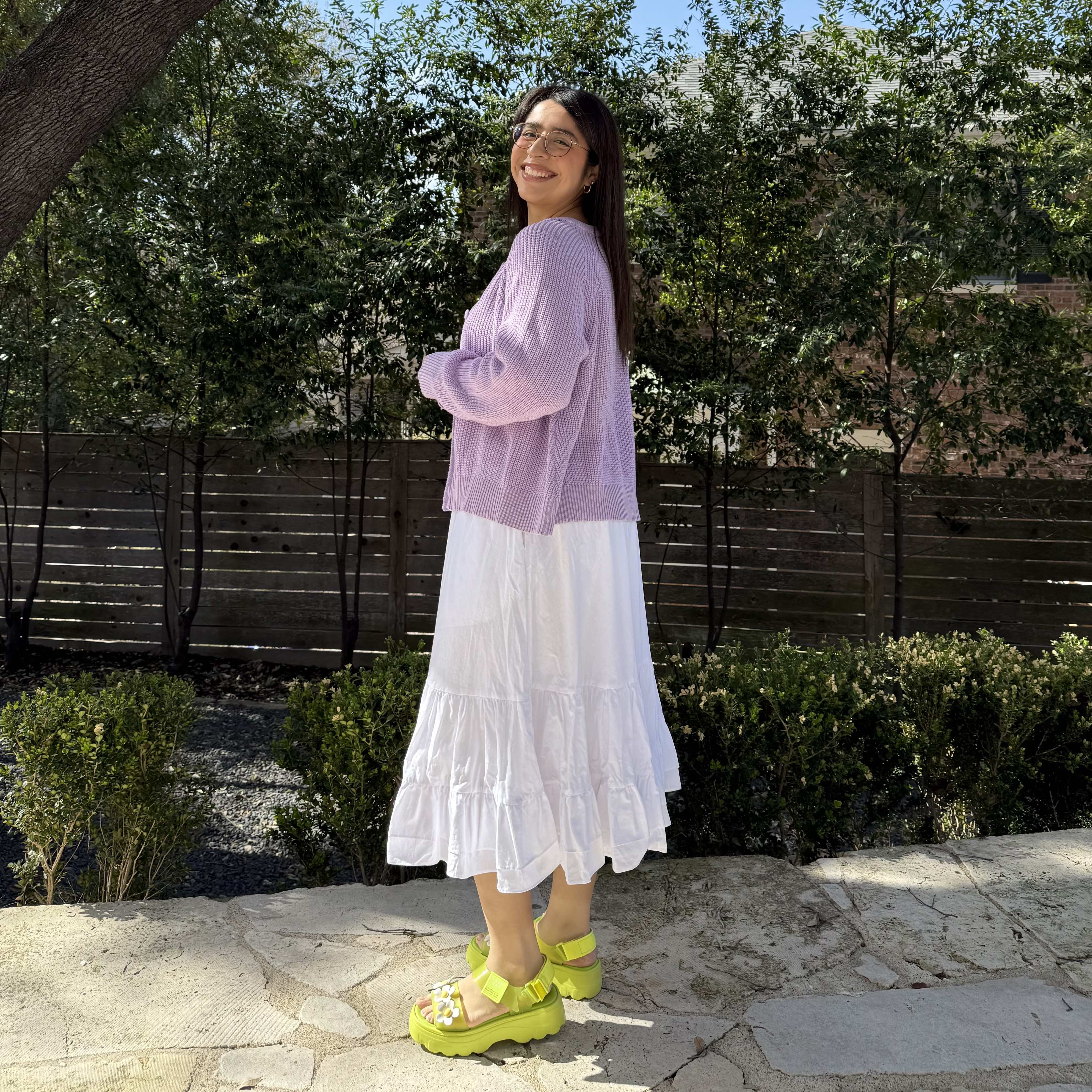 Pastel Cardigan - Lavender