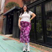 Flora Skirt - Orchid