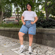Meadow Denim Shorts - Light Wash