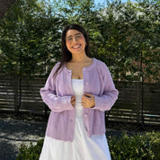 Pastel Cardigan - Lavender