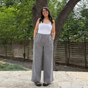 28" Inseam Picnic Pants - Black Gingham