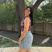 Island One Shoulder Top - Orchid