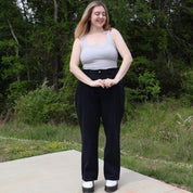 29" Inseam Straight Leg Jeans - Black