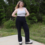29" Inseam Straight Leg Jeans - Black