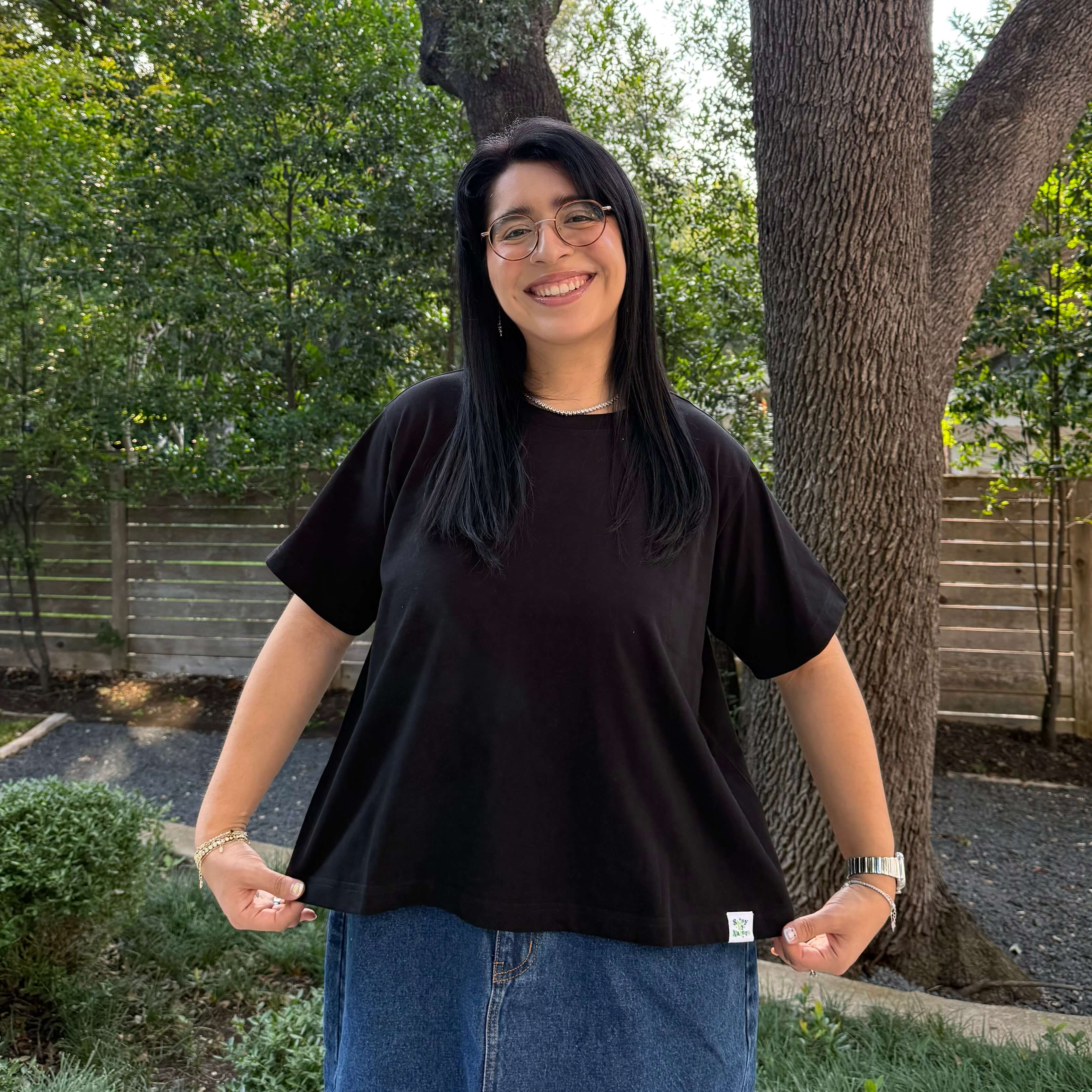 Suncatcher Tee - Black