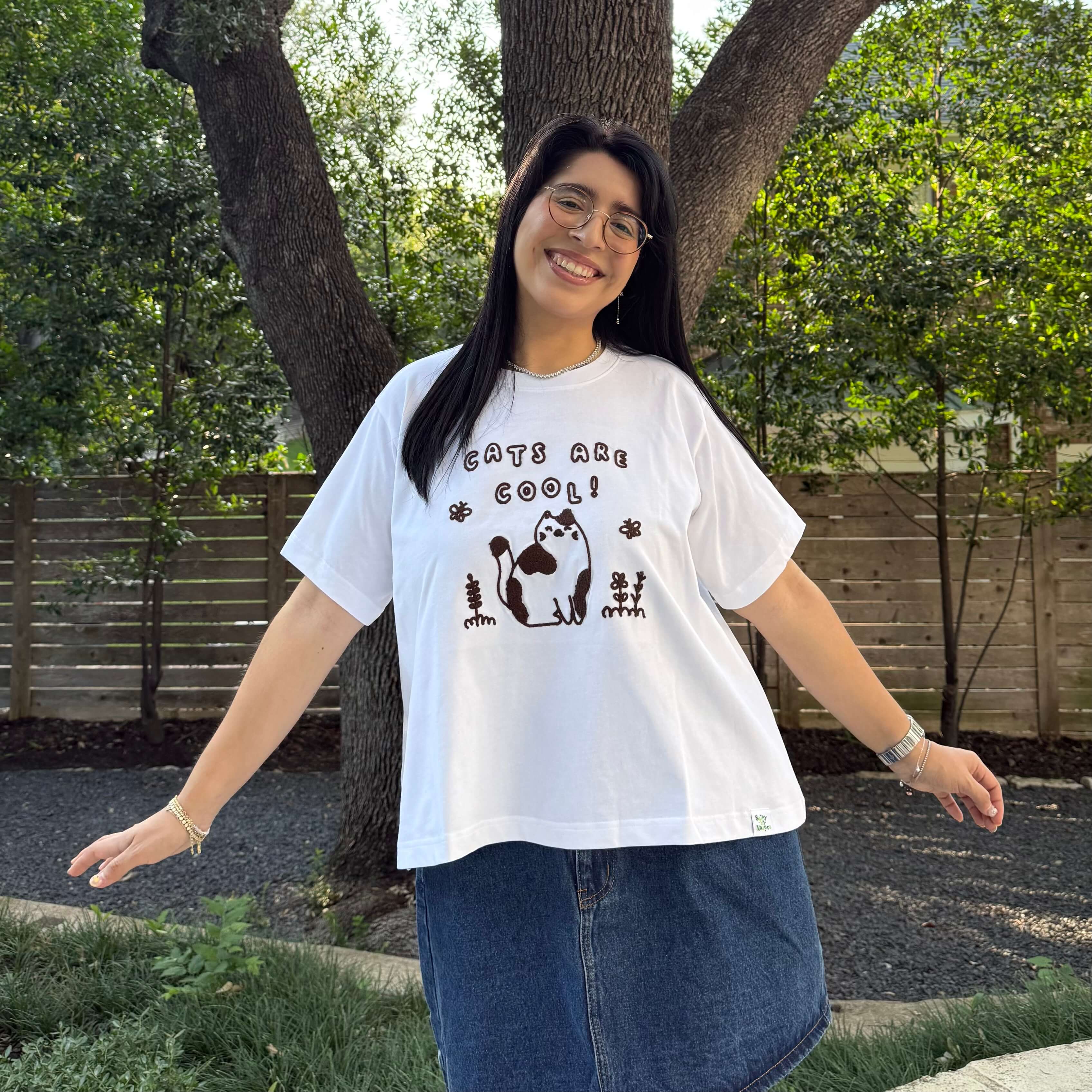 Suncatcher Tee - Cats Are Cool