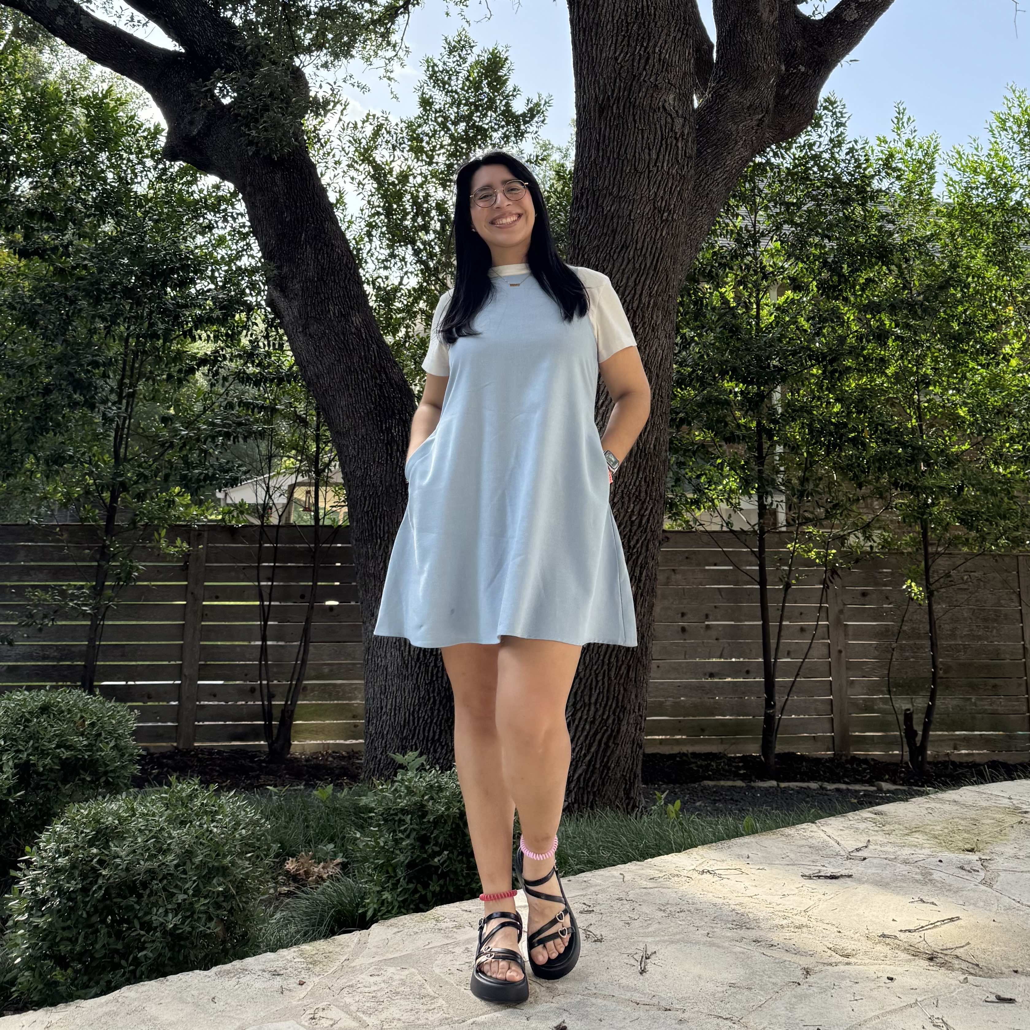 Sunday Mini Dress - Sky