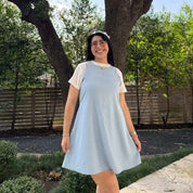 Sunday Mini Dress - Sky